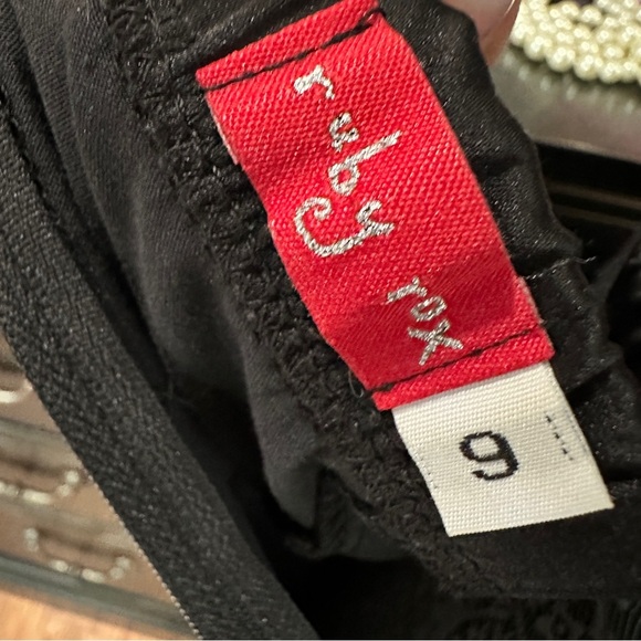 Fab’rik Ruby Rox Black Lace Bodice Strapless LBD with Pockets Size 9 (EUC) - Picture 10 of 15